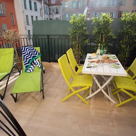 Appartement F2 Terrasse, Moderne, Hyper Centre, Clim, Ascenseur